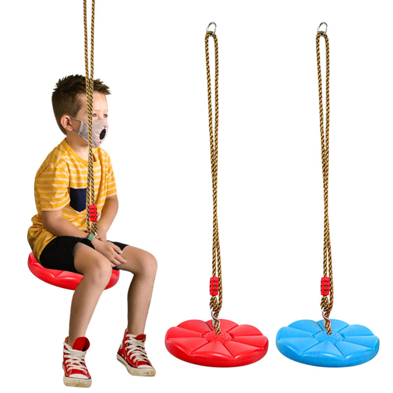 Kids Outdoor Swing And Slide - Детские дисковые качели, детские спортивные качели
