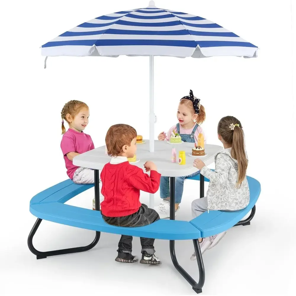 Kids Outdoor Frame - Детский пикниковый стол на 8 человек