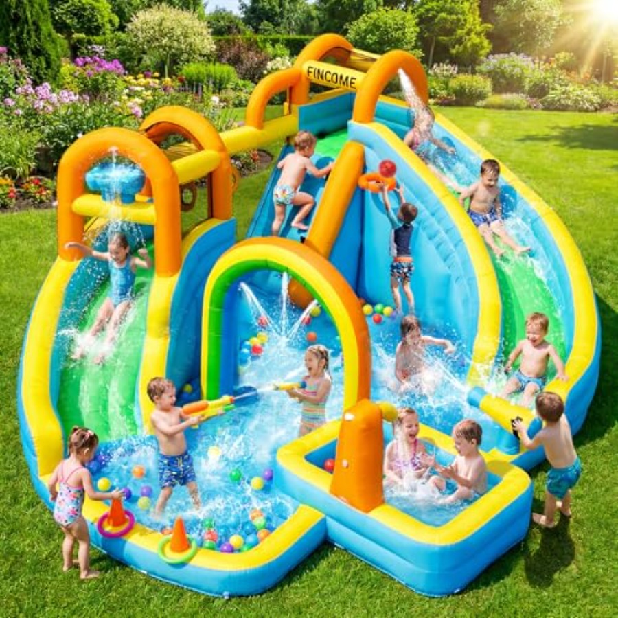 Kids Outdoor Water Park - Надувной аквапарк для детей на открытом