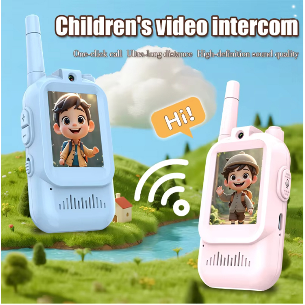 Kids Outdoor Videos - 2 шт. видеорации, мини-радио с перезаряжаемой