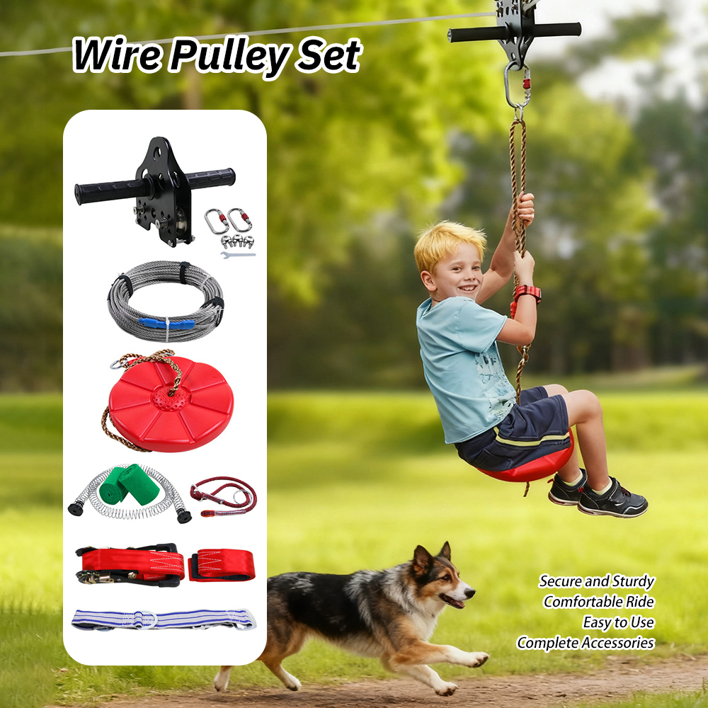 Kids Outdoor Zipline - Детский комплект Zip Line Outdoor Zip