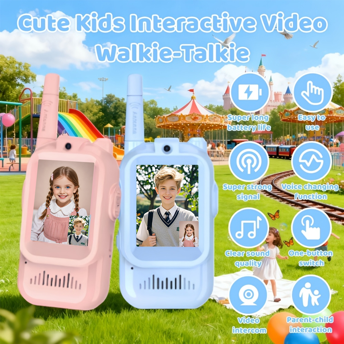 Kids Outdoor Videos - 2 шт. видеорации для детей с