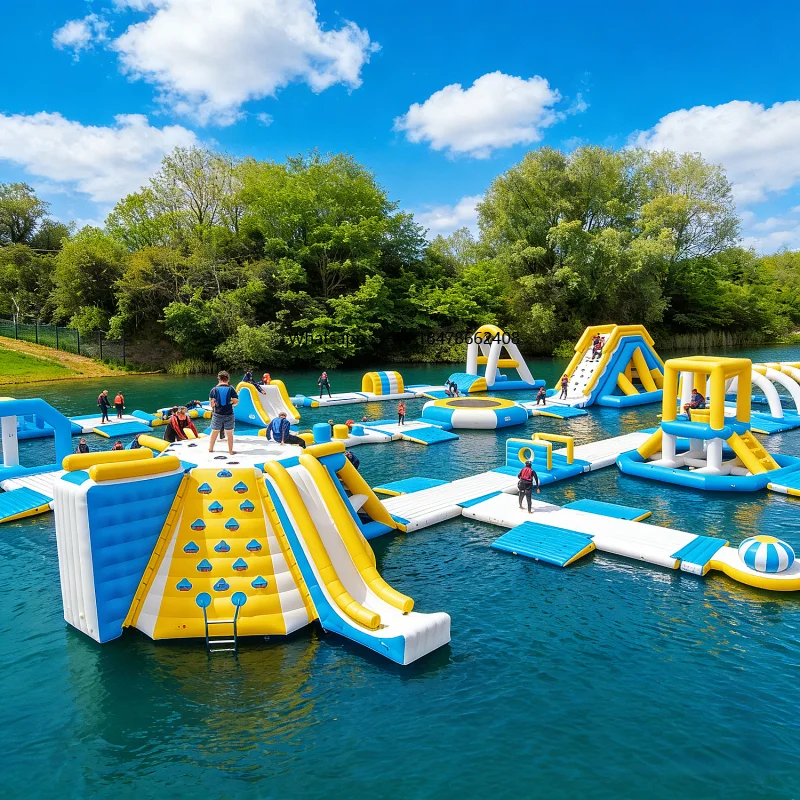 Kids Outdoor Water Park - Высококачественный надувной модульный водный комплекс из