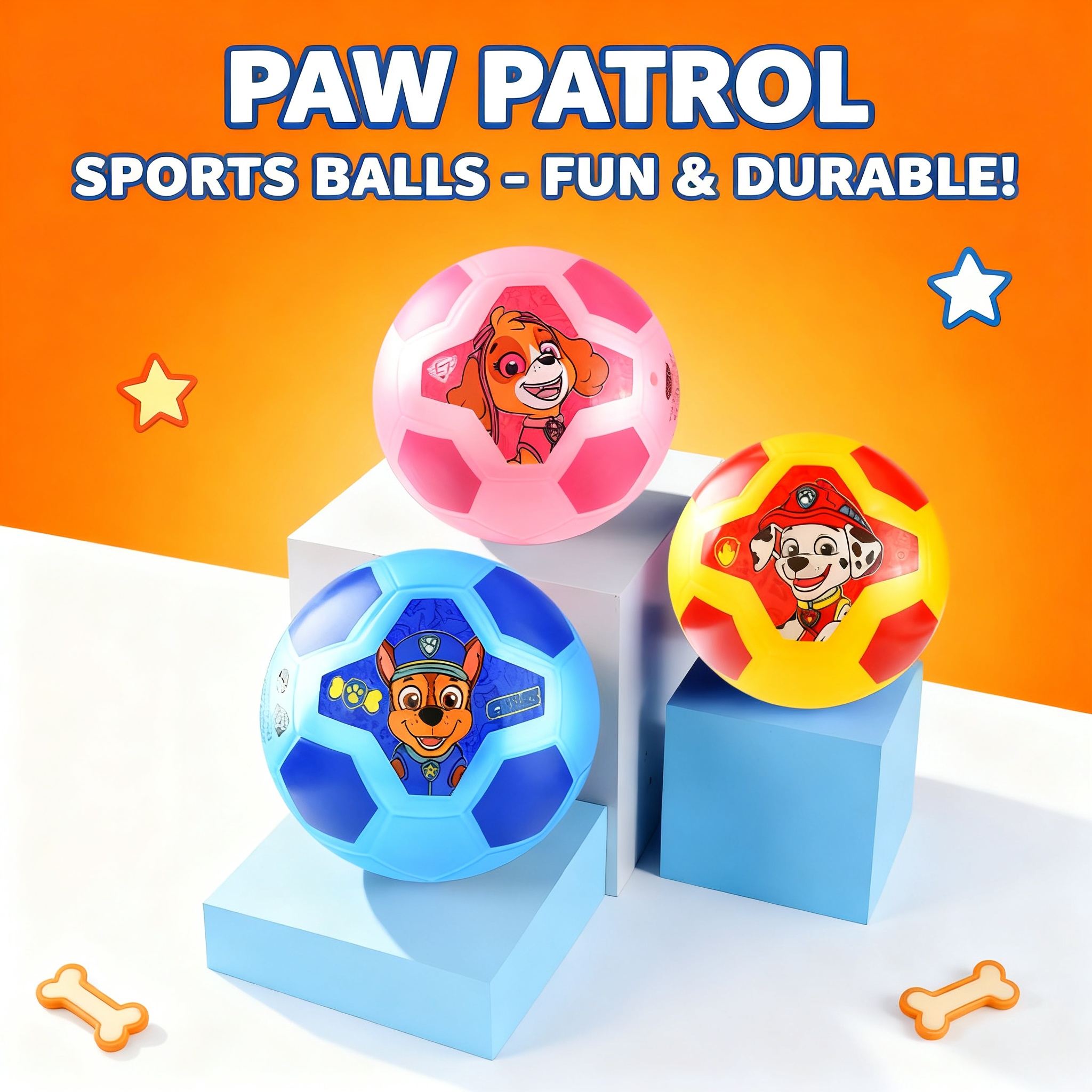 Kids Outdoor Equipment - Футбольный мяч PAW Patrol, мультяшный, аниме-стиль,