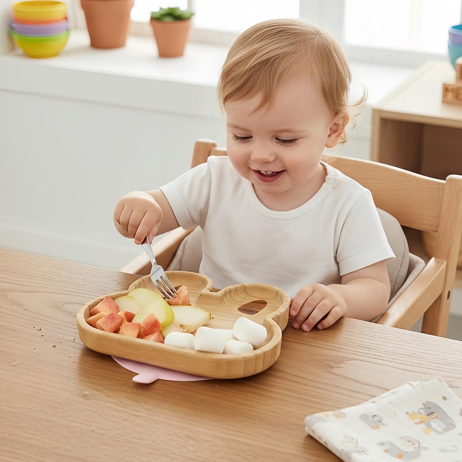Kids Outdoor Dining Set - Набор детской посуды, разделенная тарелка с
