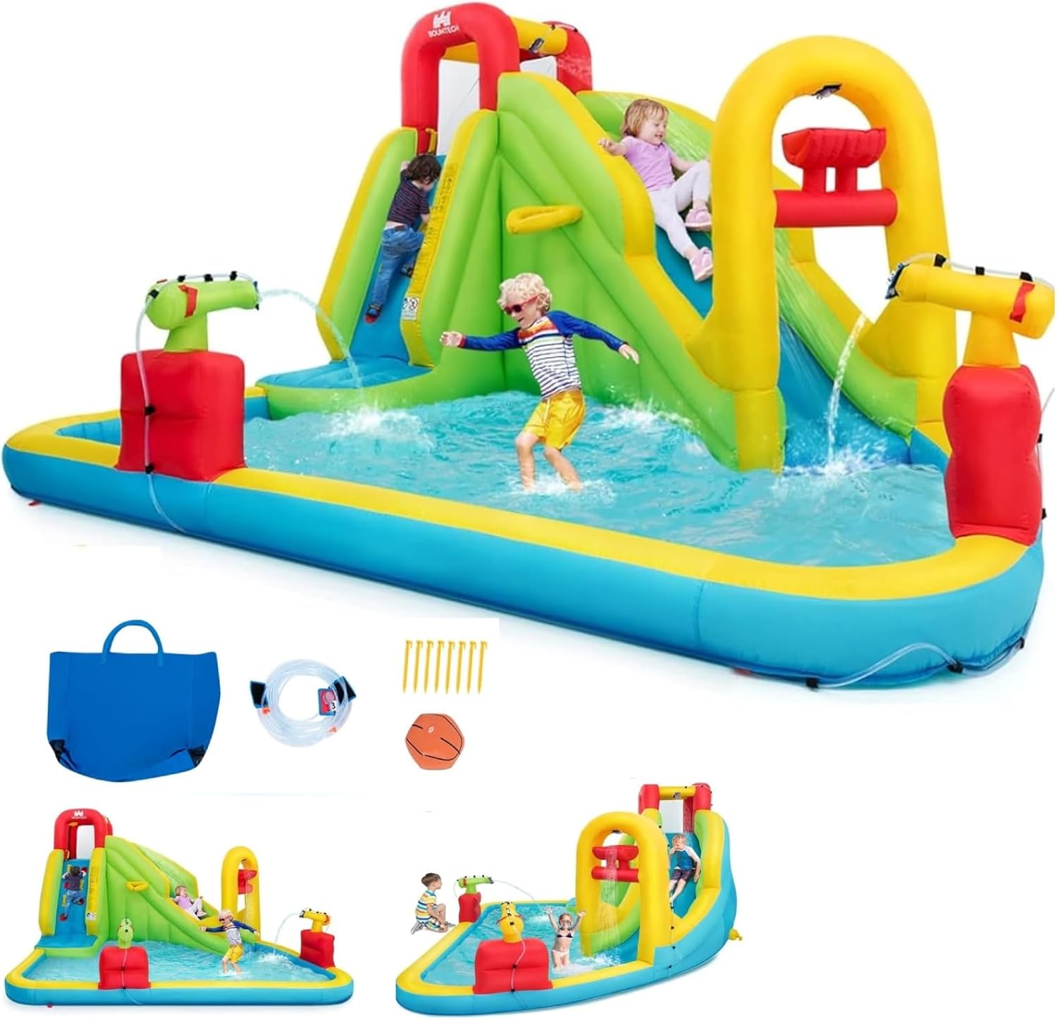 Kids Outdoor Water Park - Надувной аквапарк-батут для детей - надувная