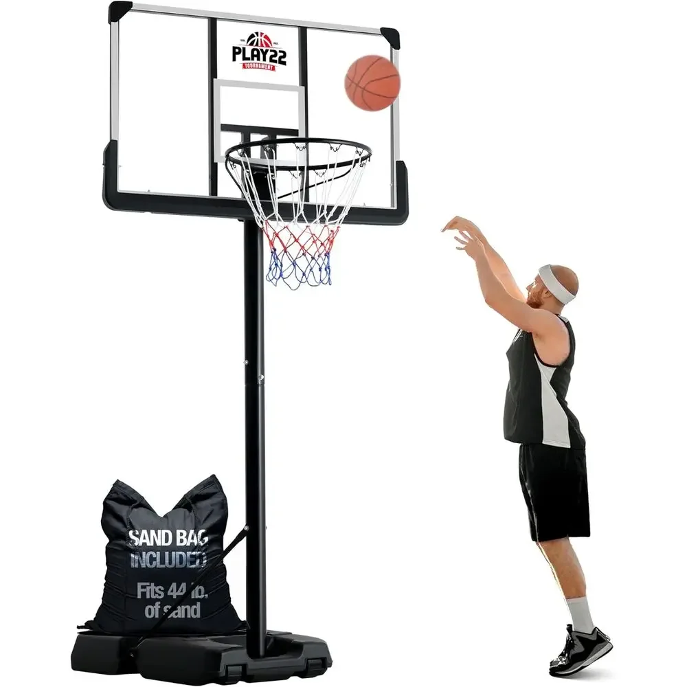 Kids Outdoor Basketball - Регулируемая баскетбольная система 44 дюйма с
