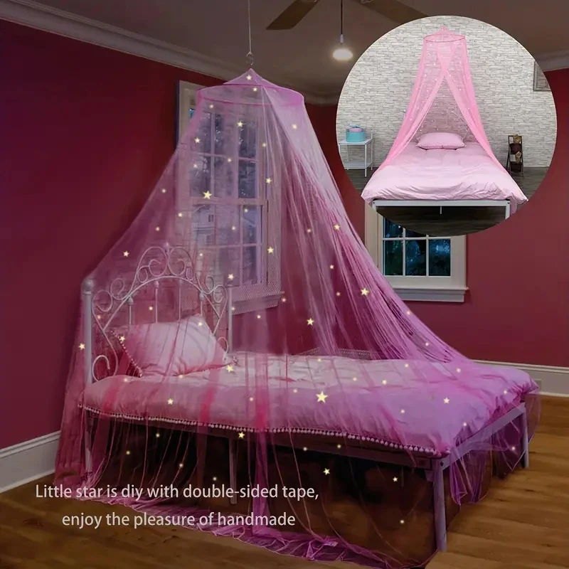 Kids Outdoor Yurt - Балдахин для девочек со светящимися звездами