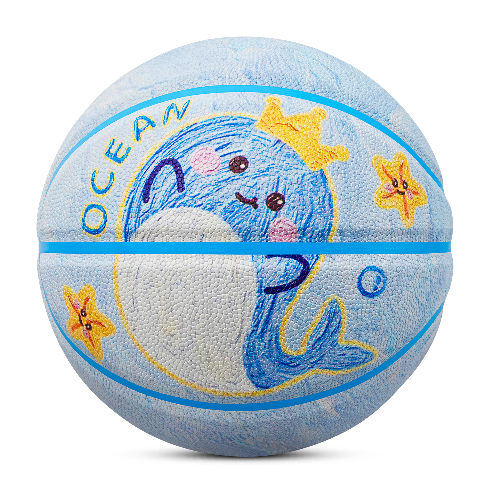 Kids Outdoor Basketball - Детский баскетбольный мяч Kuangmi Whale, размер