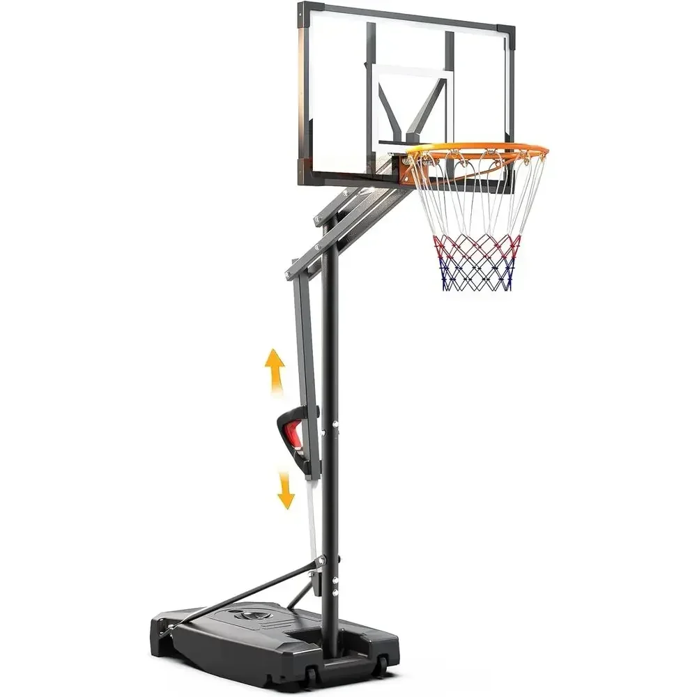 Kids Outdoor Basketball - Портативная уличная баскетбольная стойка с регулируемой