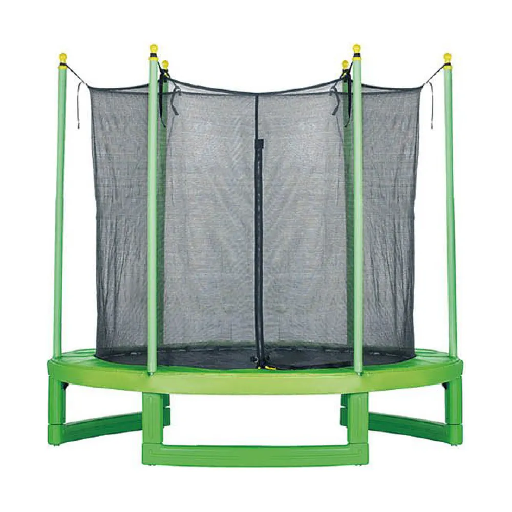 Kids Outdoor Swing And Slide - 7-футовый уличный батут из ПВХ со