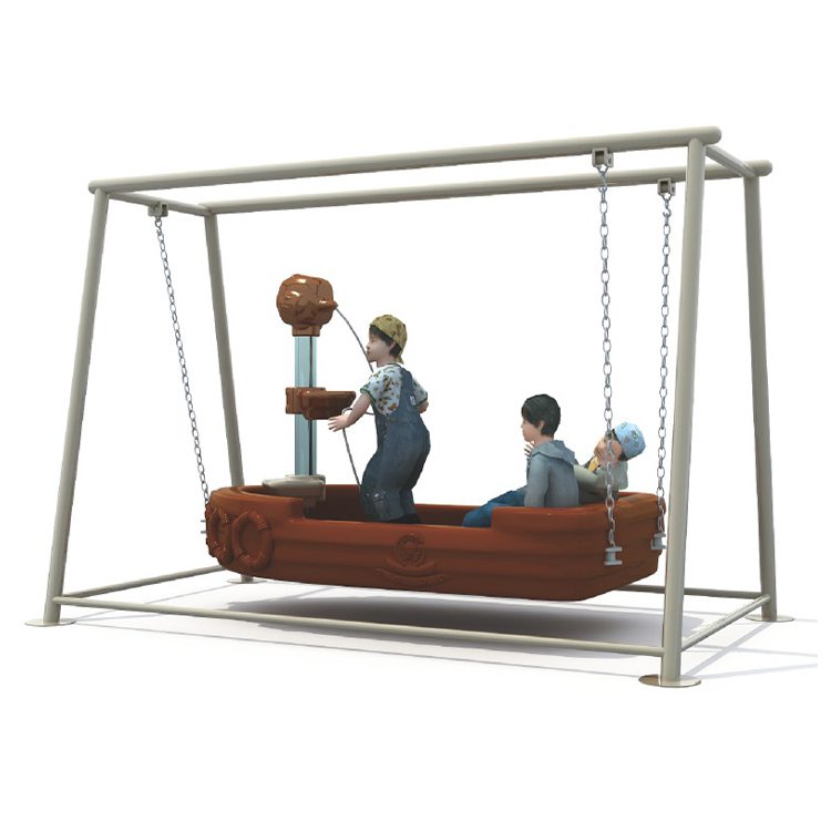 Kids Outdoor Equipment - Кресло-качалка в форме пиратского корабля, оборудование