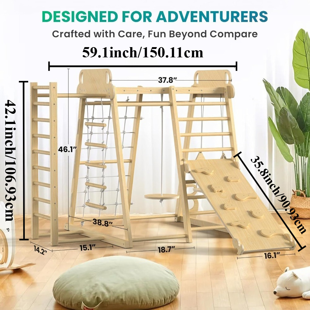 Детский игровой комплекс 9-в-1 – обзор и цена Kids Outdoor Swing And Slide