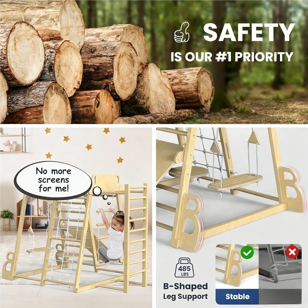 Детский игровой комплекс 9-в-1 – обзор и цена Kids Outdoor Swing And Slide