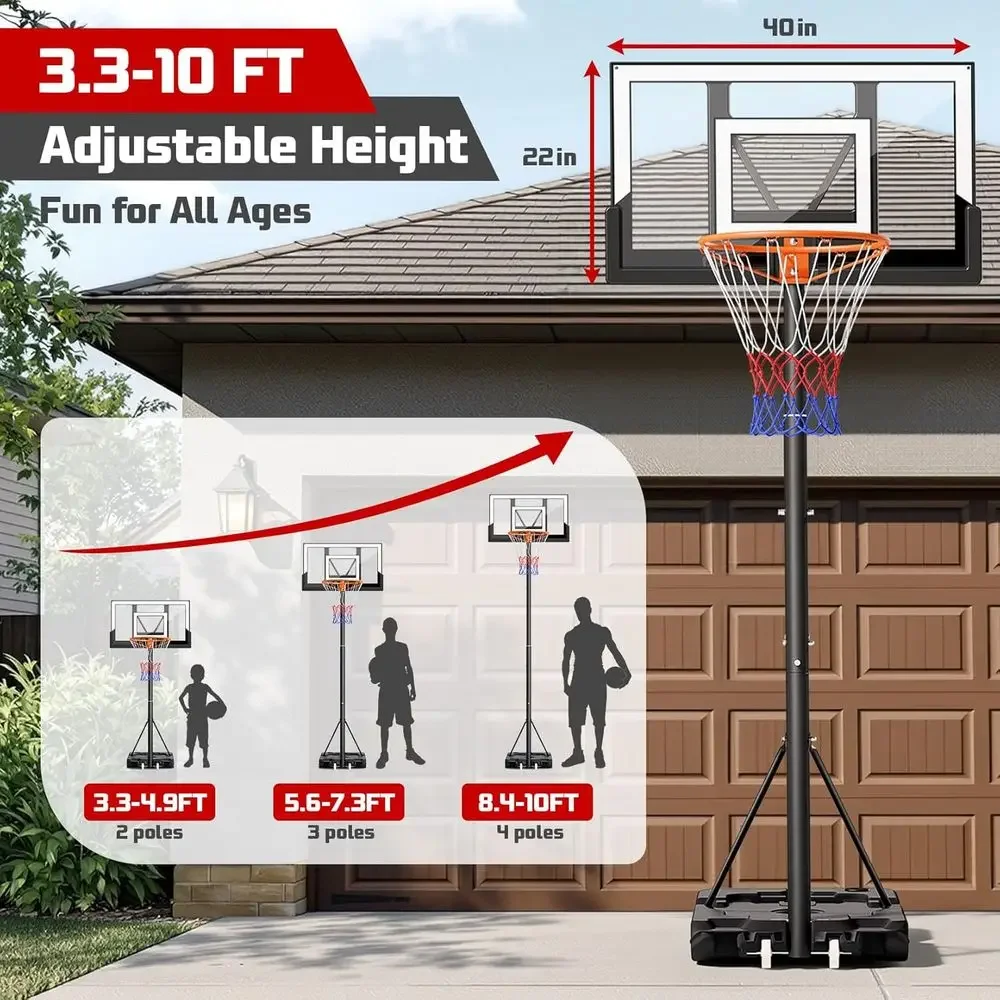 Портативная уличная баскетболь – обзор и цена Kids Outdoor Basketball