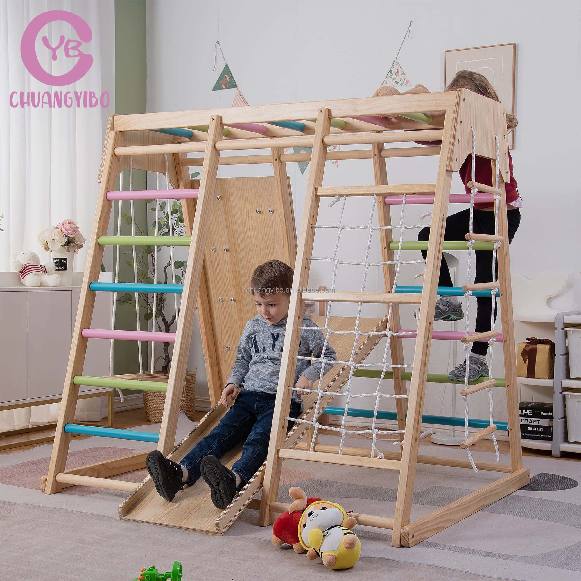 Деревянные горки и качели для  – обзор и цена Kids Outdoor Swing And Slide