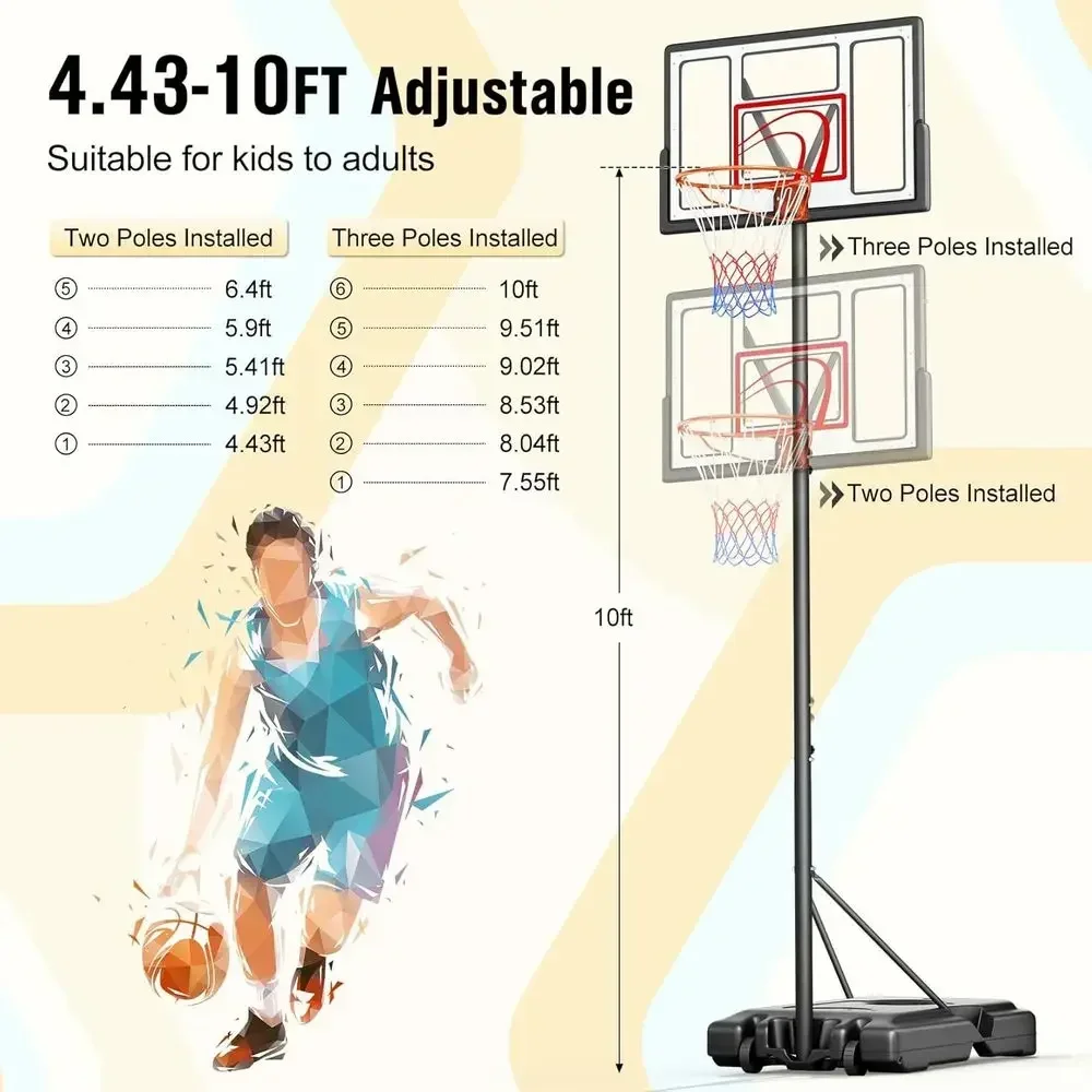 Портативное уличное баскетболь – обзор и цена Kids Outdoor Basketball