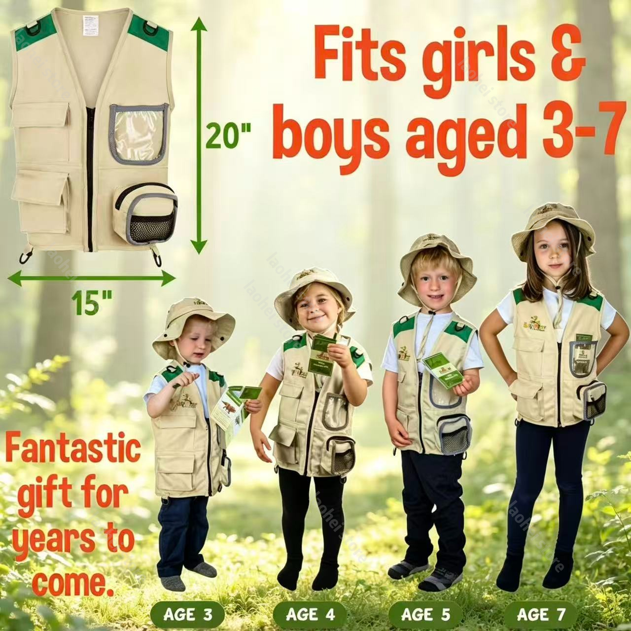 Детский костюм исследователя:  – обзор и цена Kids Outdoor Kit