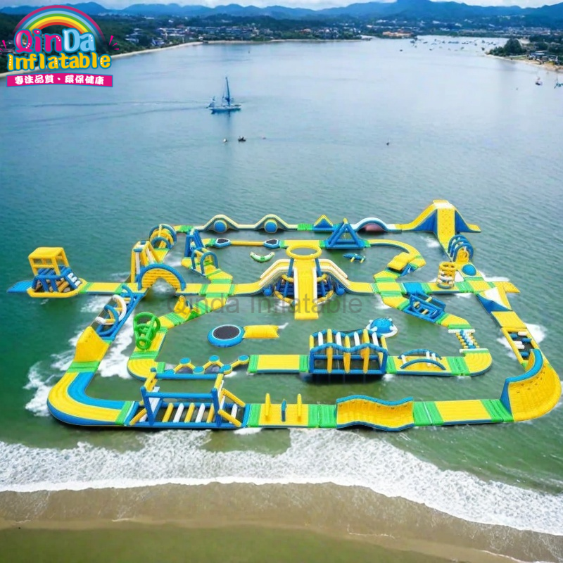 Гигантский надувной аквапарк д – обзор и цена Kids Outdoor Water Park