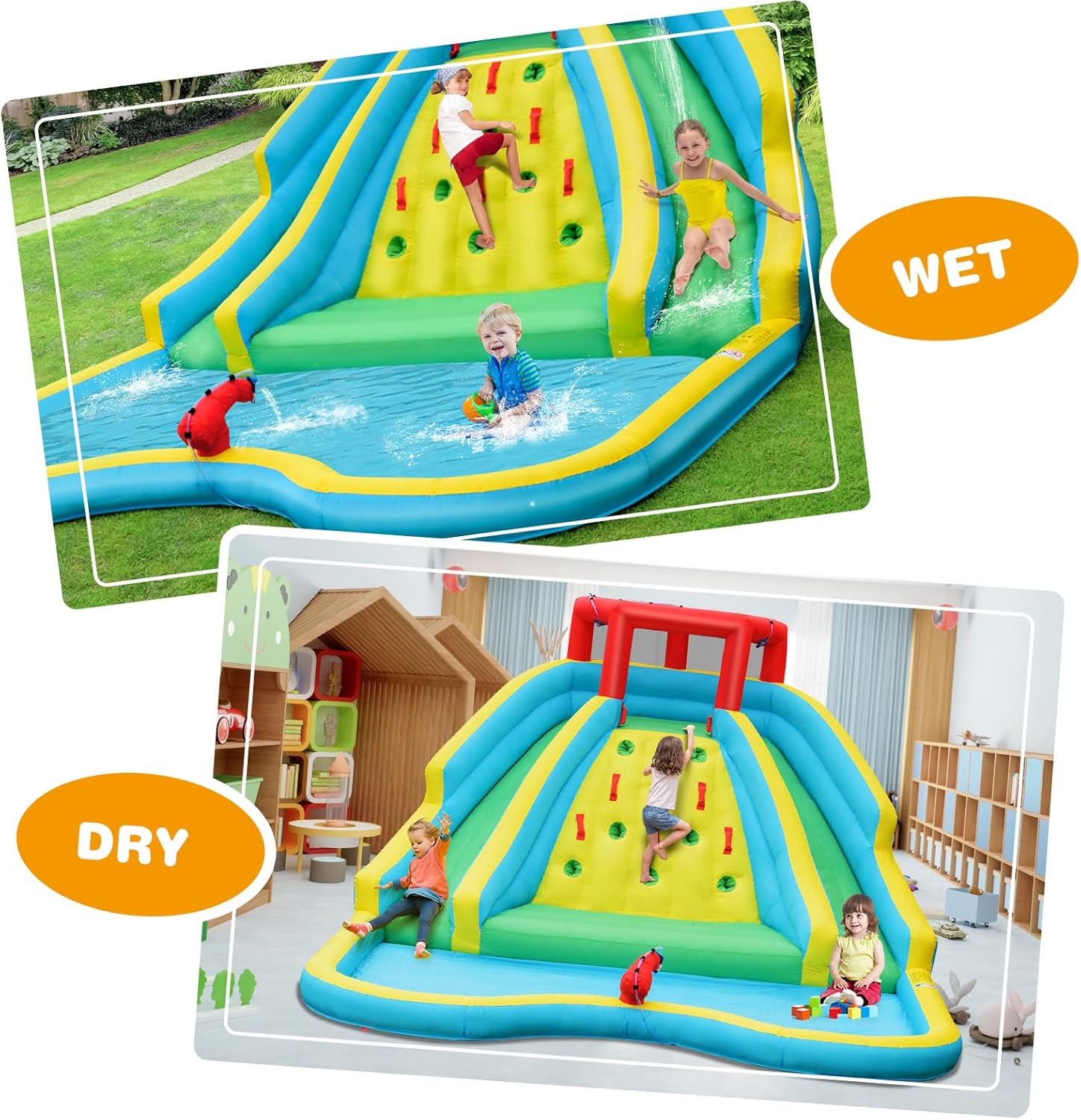 Гигантская надувная водная гор – обзор и цена Kids Outdoor Water Park