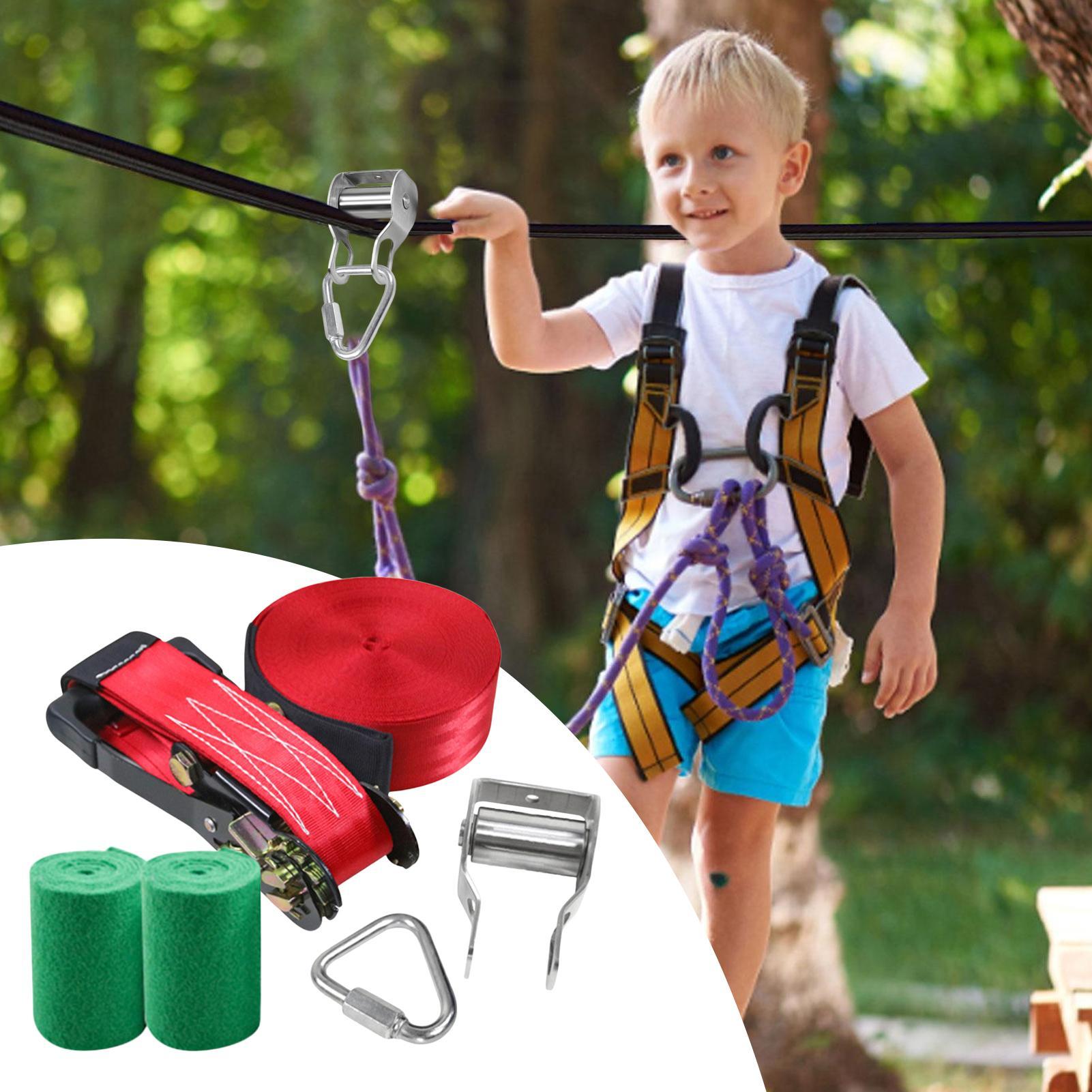 Детский зиплайн для баланса и  – обзор и цена Kids Outdoor Zipline