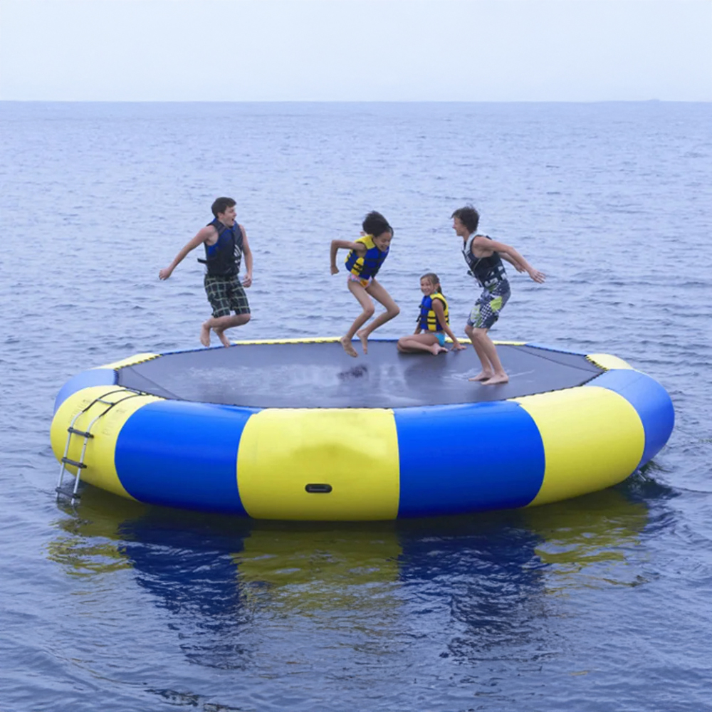 Водный батут 3/4/5 м, утолщенн – обзор и цена Kids Outdoor Water Park