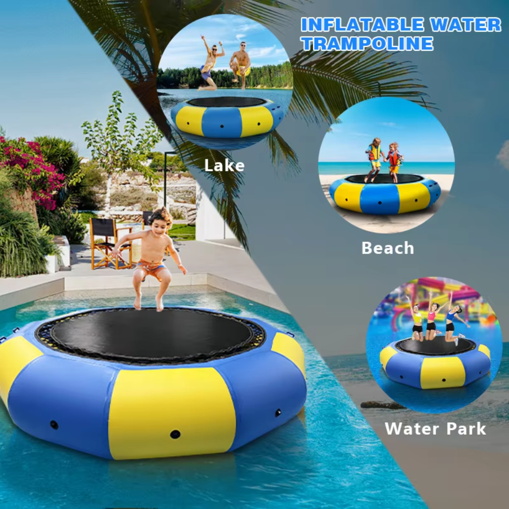 Водный батут 3/4/5 м, утолщенн – обзор и цена Kids Outdoor Water Park