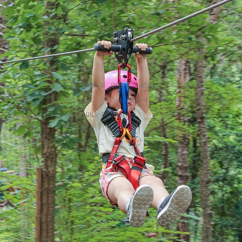 Детский комплект для зиплайна  – обзор и цена Kids Outdoor Zipline