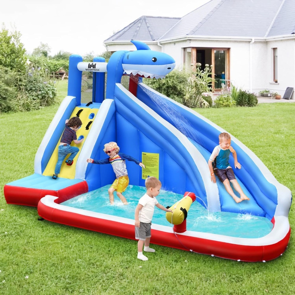 Надувная водная горка с достав – обзор и цена Kids Outdoor Water Park
