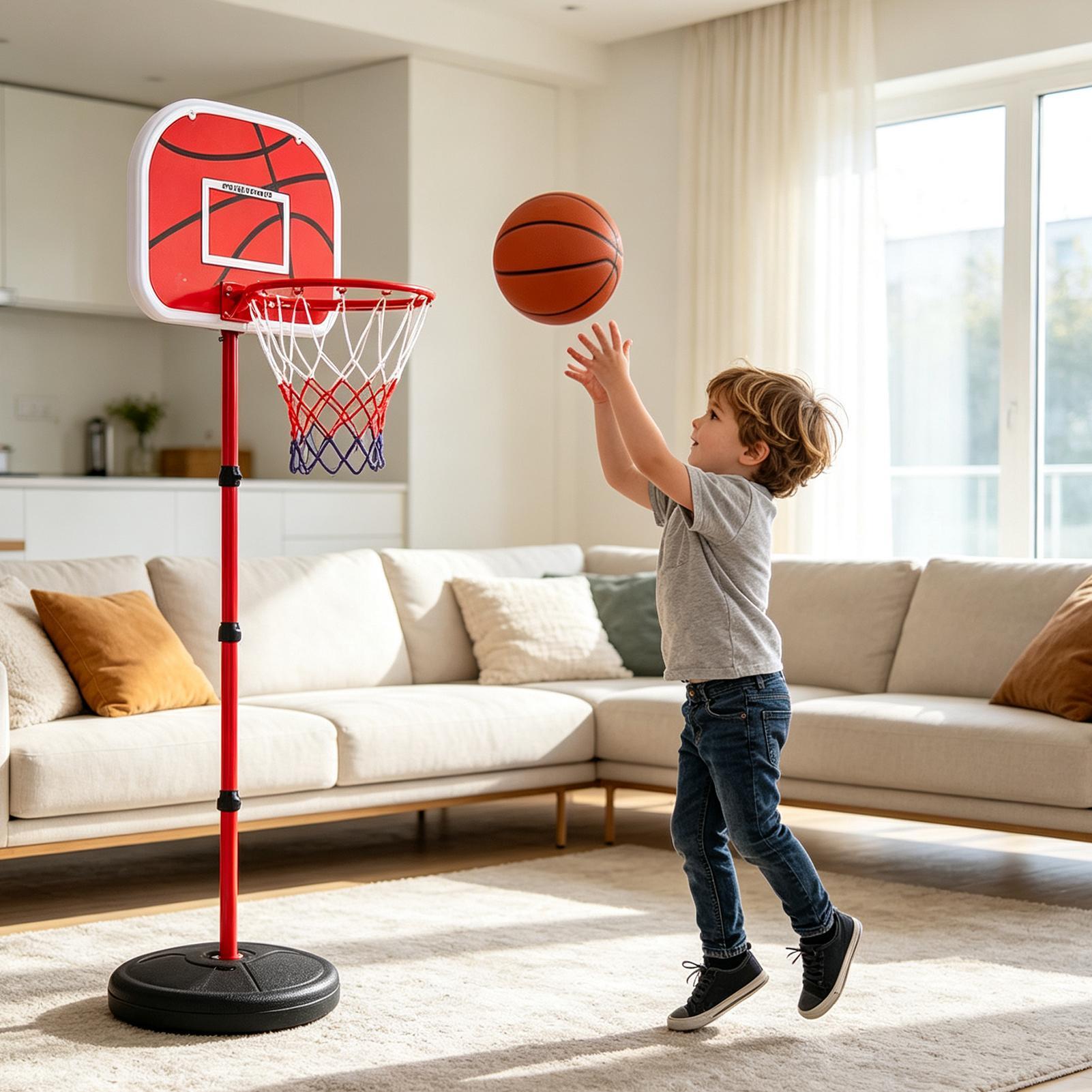 Баскетбольное кольцо и стойка  – обзор и цена Kids Outdoor Basketball