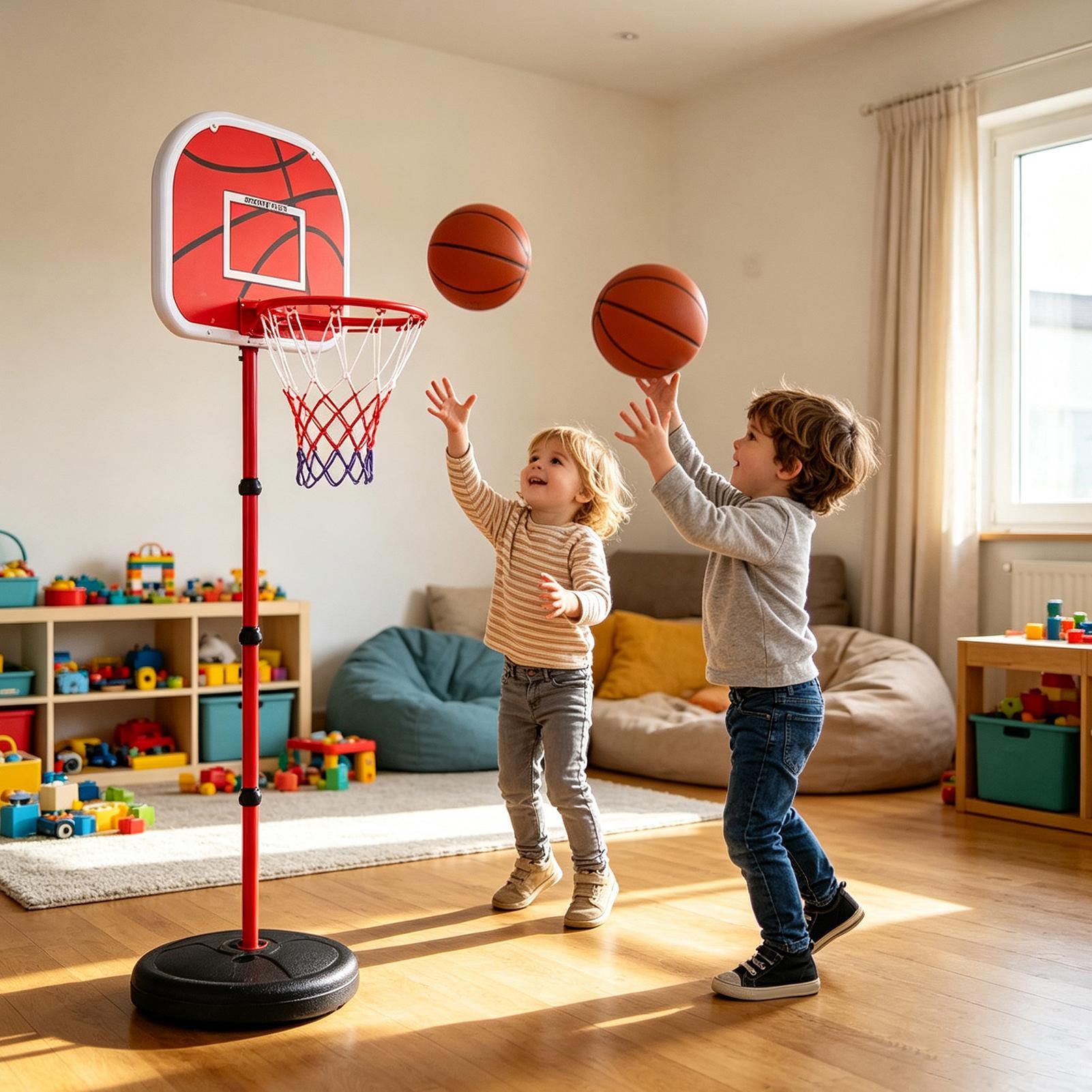 Баскетбольное кольцо и стойка  – обзор и цена Kids Outdoor Basketball