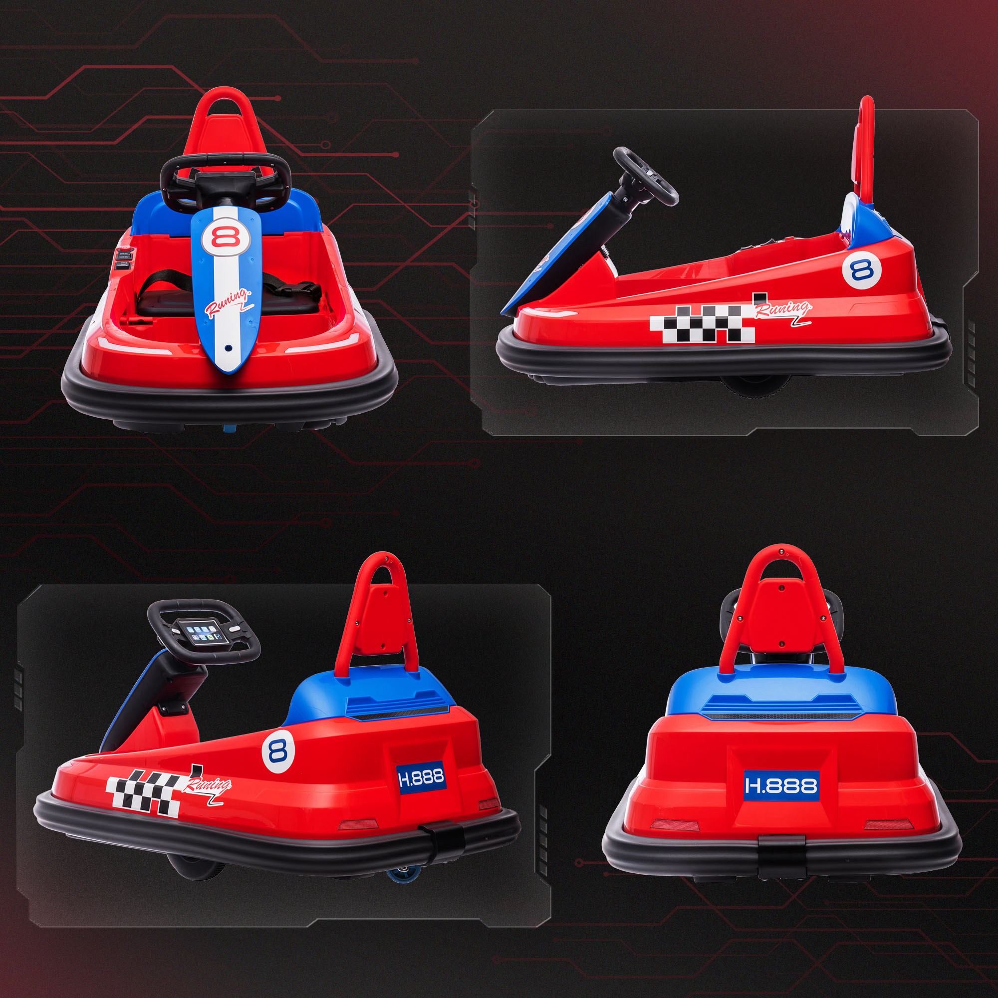 Детский электромобиль 6V с EVA – обзор и цена Kids Outdoor Electric Car