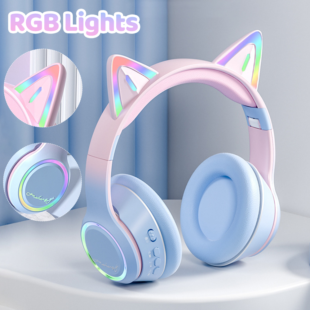 RGB кошачьи уши Bluetooth науш – обзор и цена Kids Outdoor Videos