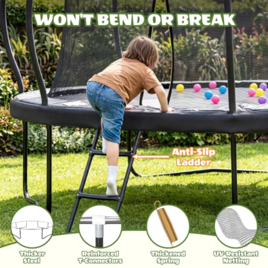 Уличный батут для детей: 14 фу – обзор и цена Kids Outdoor Frame