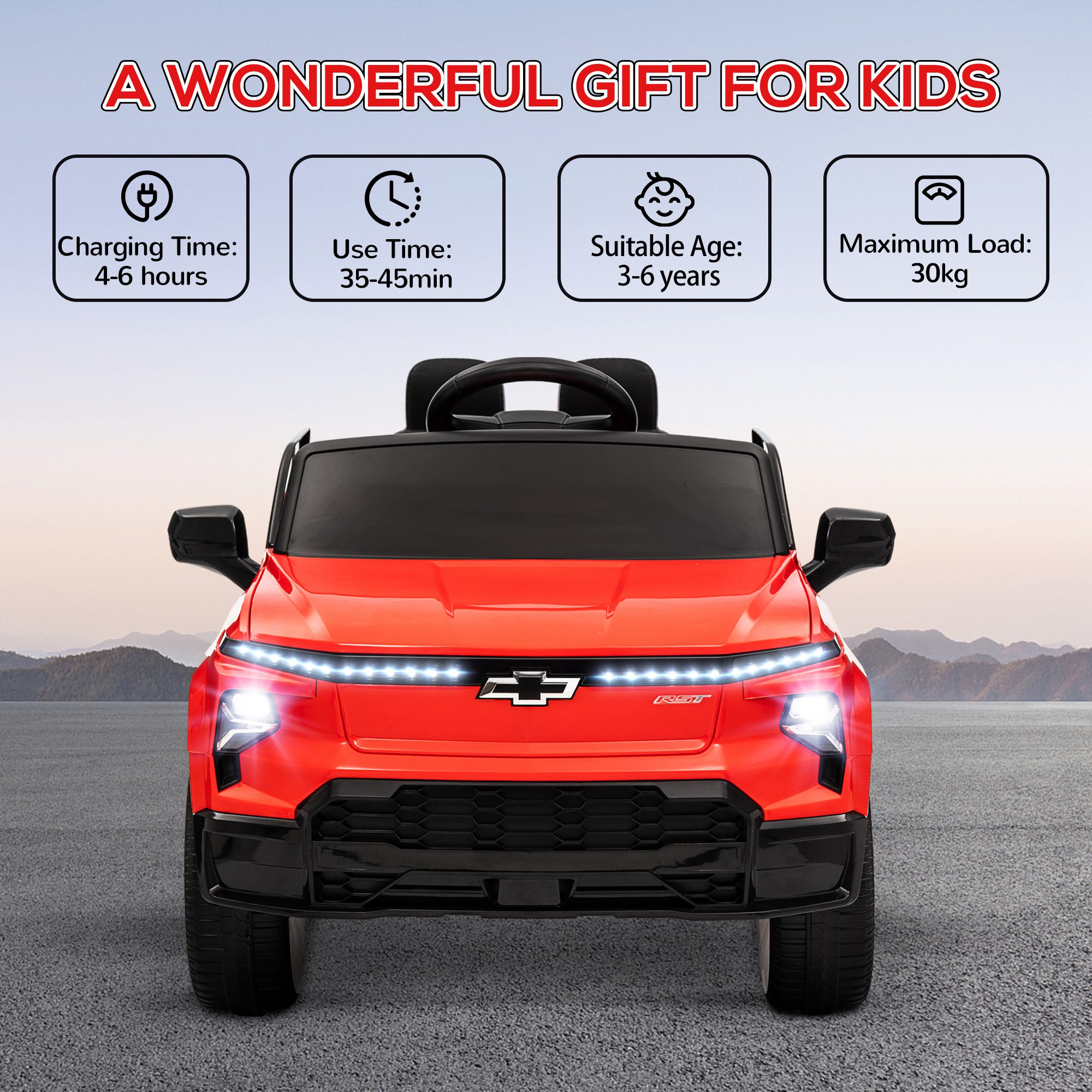Детский электромобиль 12В с пу – обзор и цена Kids Outdoor Electric Car