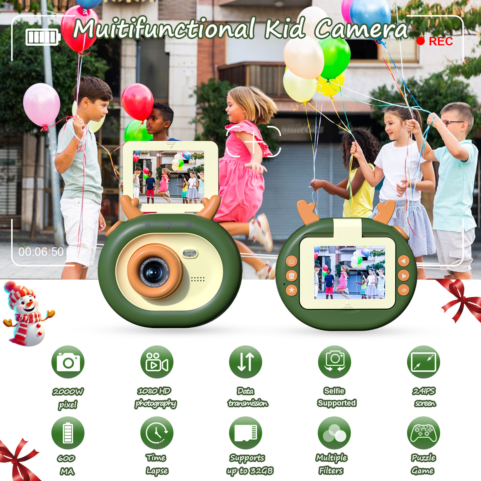 Цифровая детская камера-игрушк – обзор и цена Kids Outdoor Videos