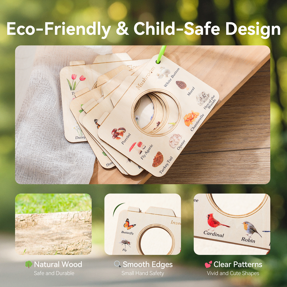 Деревянная развивающая книга в – обзор и цена Kids Outdoor Kit