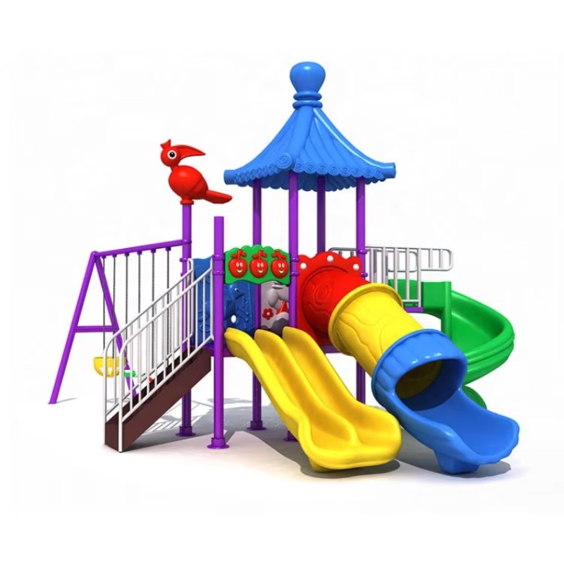 Оптовая продажа, низкая цена,  – обзор и цена Kids Outdoor Swing And Slide