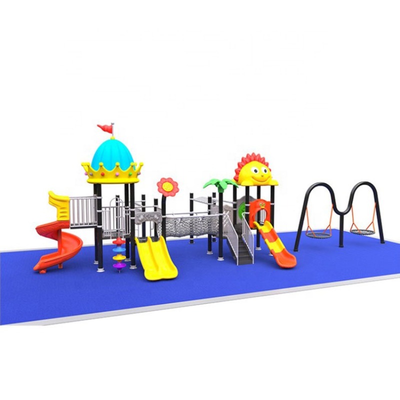 Оптовая продажа, низкая цена,  – обзор и цена Kids Outdoor Swing And Slide