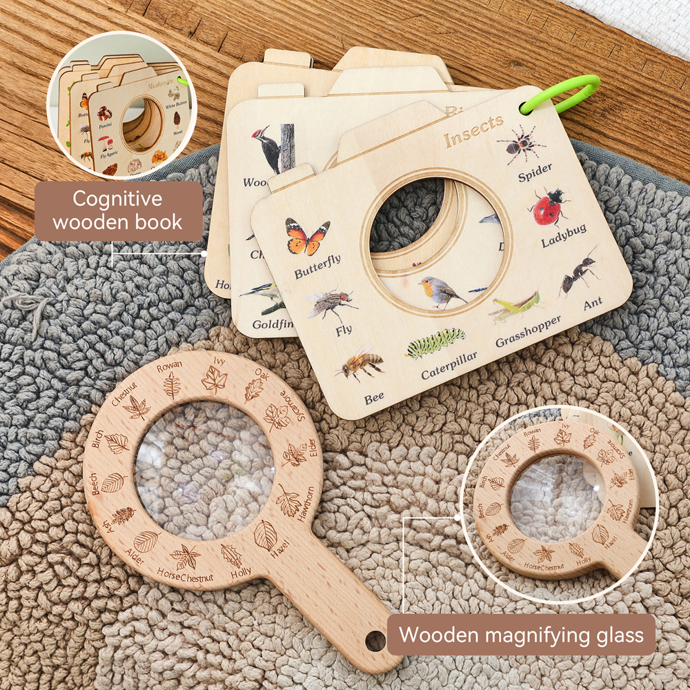Деревянный набор для изучения  – обзор и цена Kids Outdoor Kit
