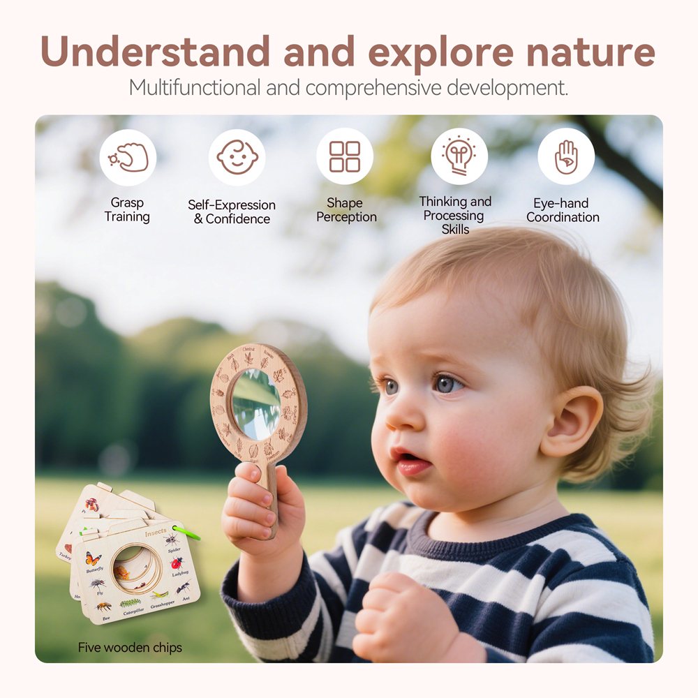 Деревянный набор для изучения  – обзор и цена Kids Outdoor Kit