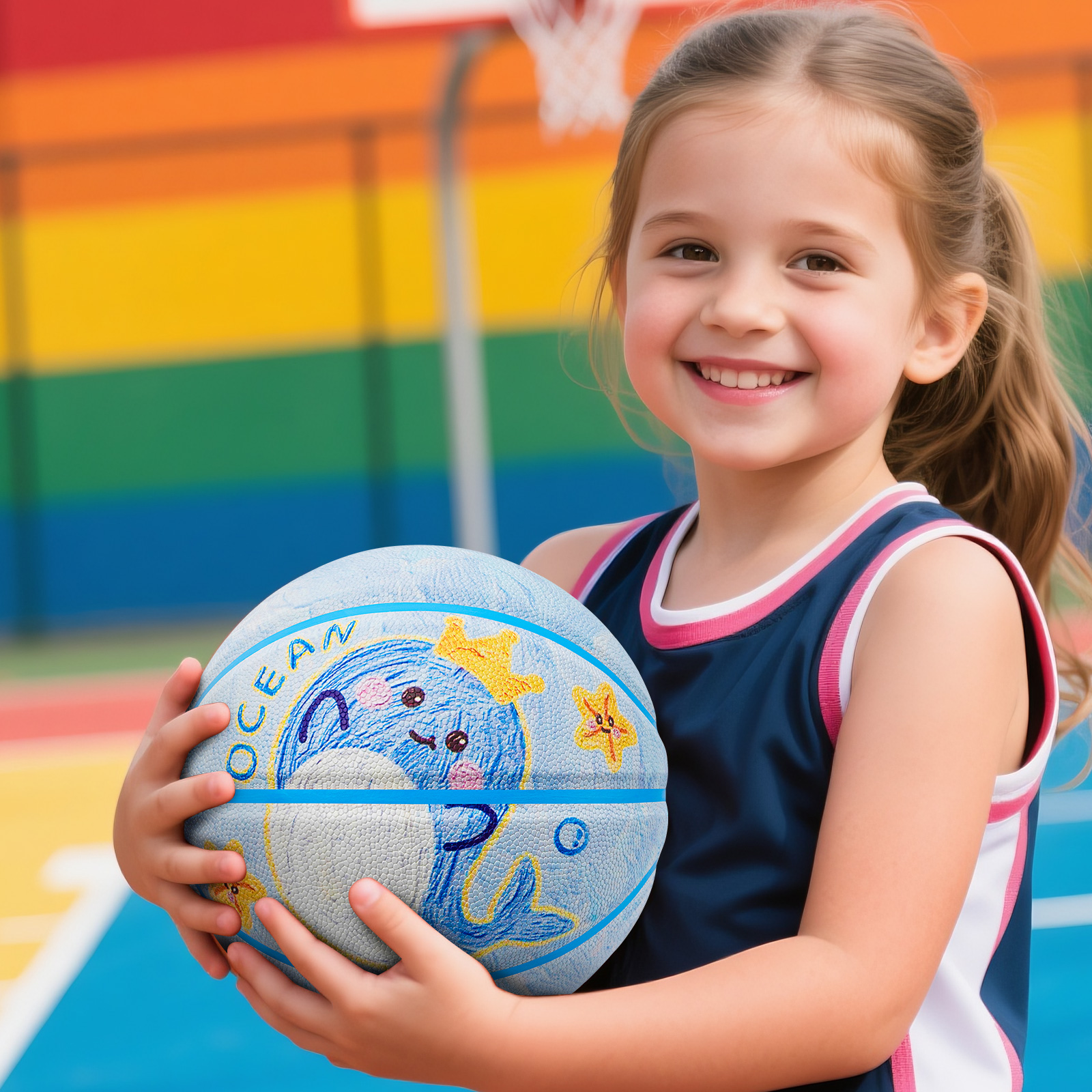 Детский баскетбольный мяч Kuan – обзор и цена Kids Outdoor Basketball