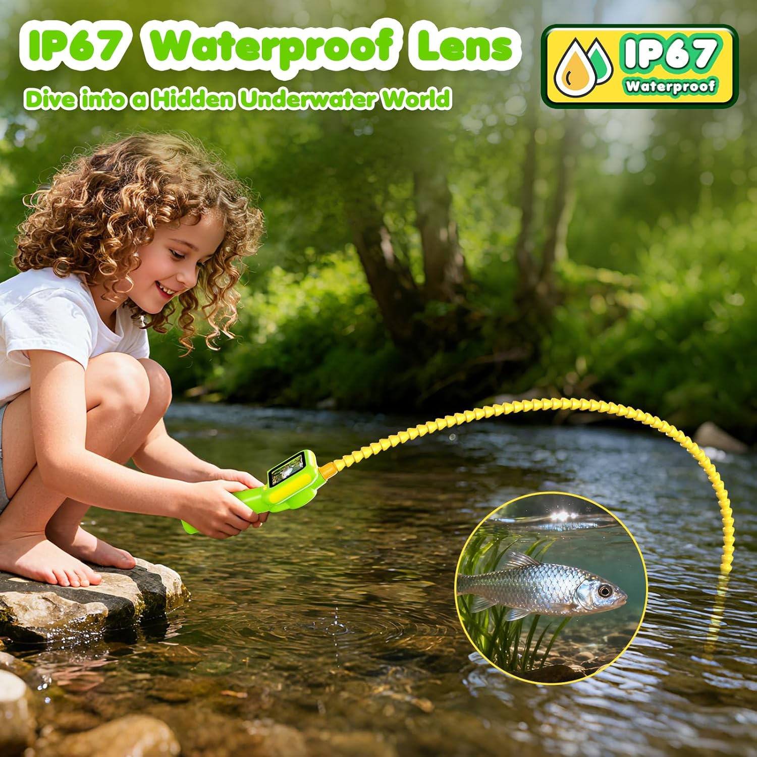 Эндоскоп для детей, бороскоп-к – обзор и цена Kids Outdoor Kit
