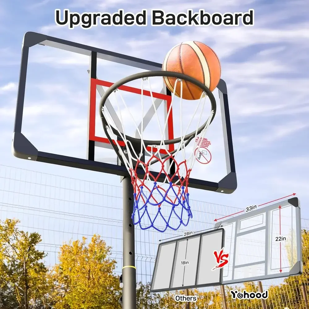 Регулируемый по высоте портати – обзор и цена Kids Outdoor Basketball