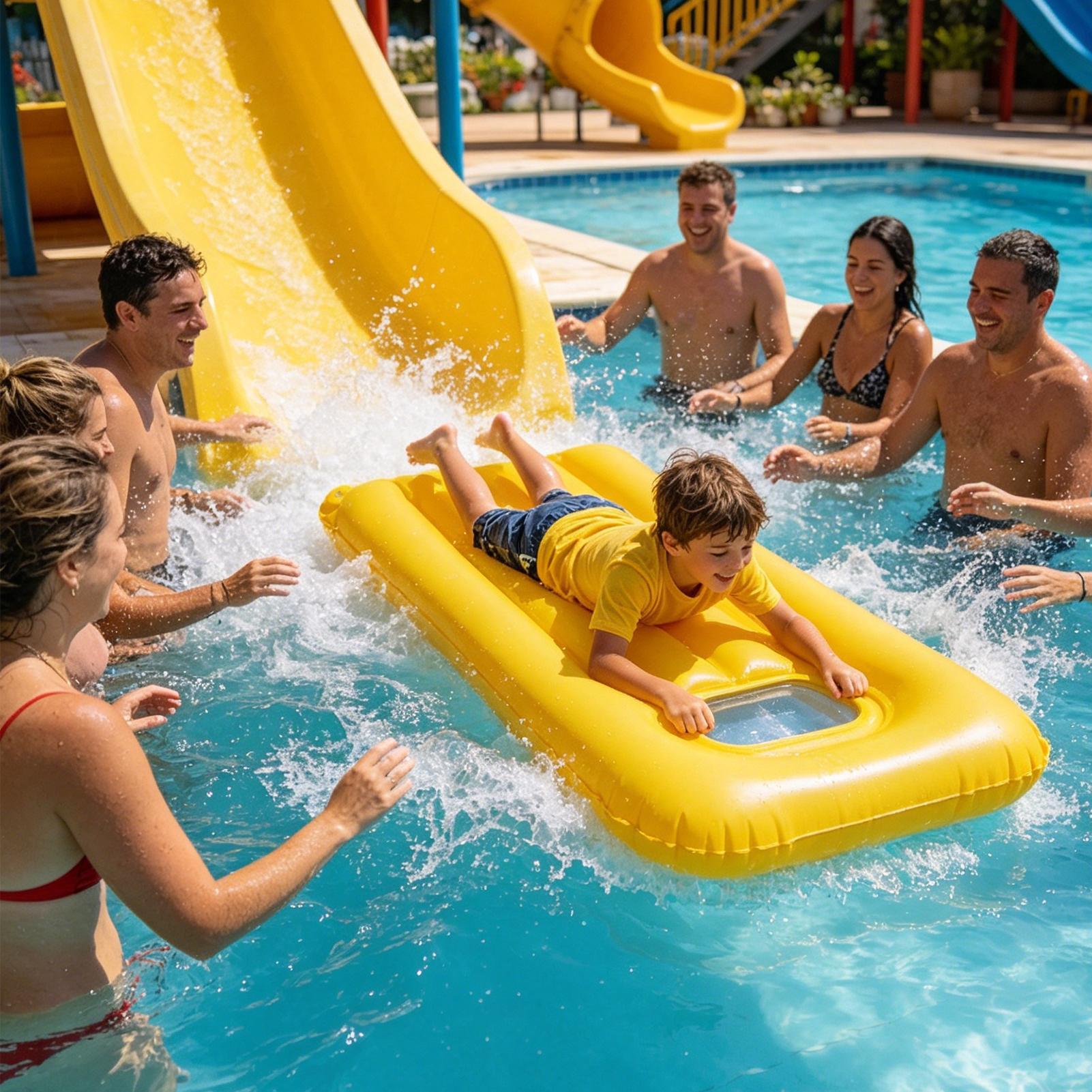 Прочный надувной бодиборд для  – обзор и цена Kids Outdoor Water Park
