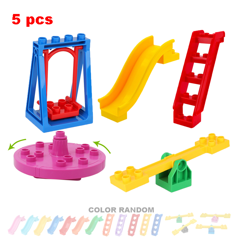 Большие строительные блоки, иг – обзор и цена Kids Outdoor Swing And Slide