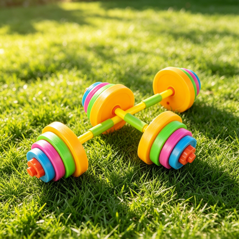 Детские гантели-игрушки с регу – обзор и цена Kids Outdoor Toys B&Q