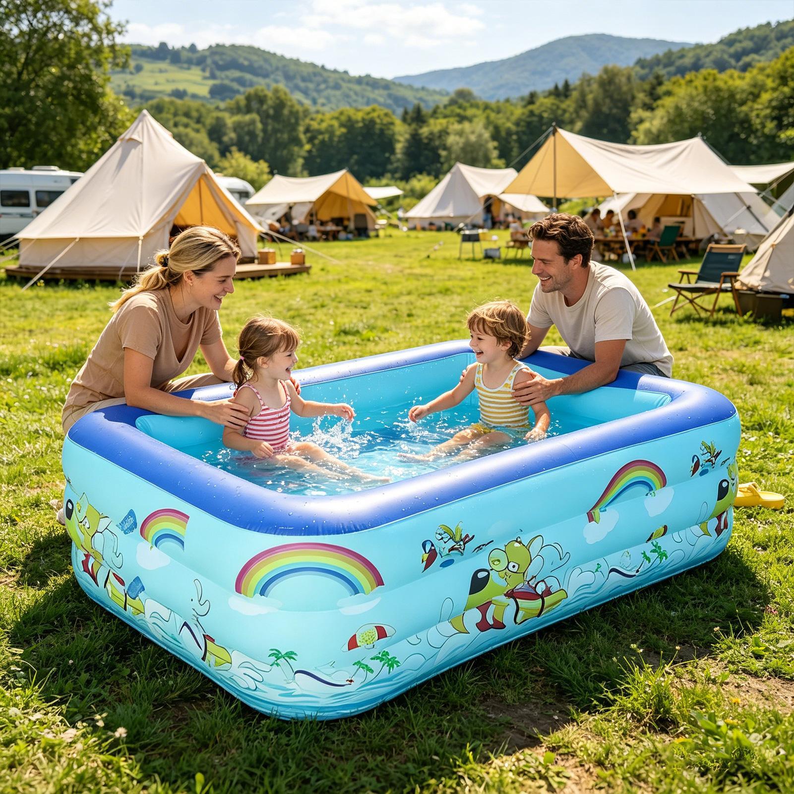 Надувной бассейн для всей семь – обзор и цена Kids Outdoor Frame