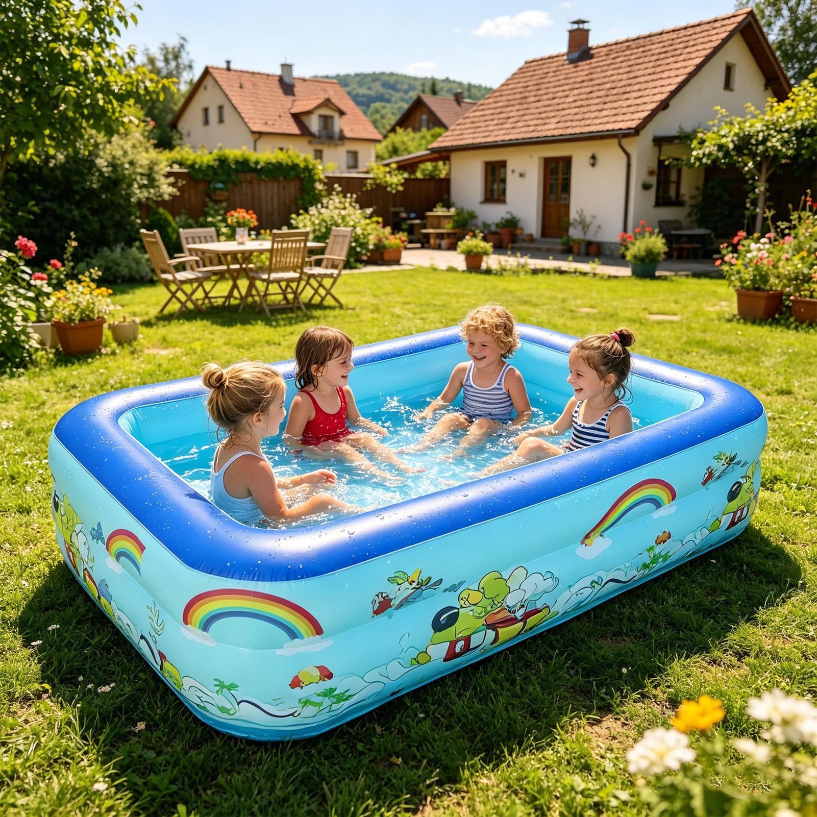 Надувной бассейн для всей семь – обзор и цена Kids Outdoor Frame