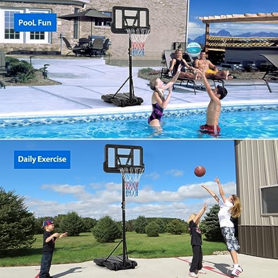 Баскетбольное кольцо для детей – обзор и цена Kids Outdoor Basketball